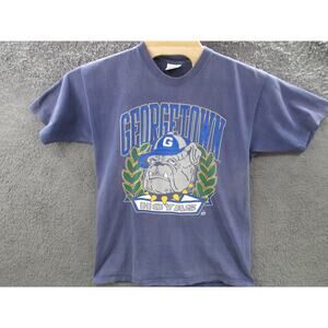 Vintage 90s GEORGETOWN HOYAS Men's XL Single Stitch T-shirt - 2020 SPORT